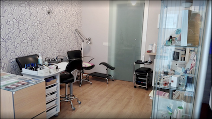 Interior del centro de estética Belleza Felgueroso Gijón